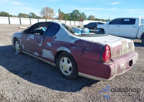 2002 Chevrolet Monte Carlo Ss из США, поврежденный, VIN 2G1WX15K529364759